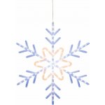 MagicHome Dekorace Vločka, 72xLED teplá/studená bílá, IP44, 57 cm – Hledejceny.cz