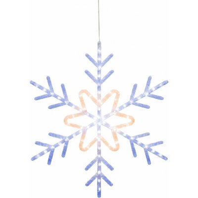 MagicHome Dekorace Vločka, 72xLED teplá/studená bílá, IP44, 57 cm – Hledejceny.cz