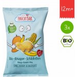 FruchtBar BIO Křupky Želvy - Kukuřice mango a banán 3 x 30 g – Zboží Dáma
