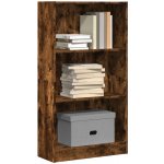 HangarStore.cz Knihovna kouřový dub 60x24x109 cm kompozitní dřevo, 815087 – Zboží Dáma