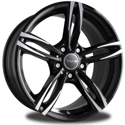 Avus Racing AC-MB3 7,5x17 5x120 ET37 black polished – Hledejceny.cz