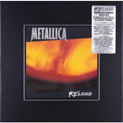 Metallica - Reload Remastered Deluxe Box Vinyl 7+7"+15+4DV [LP CD] CD LP – Sleviste.cz