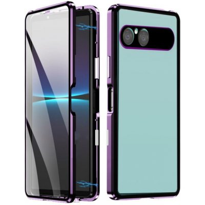 VSECHNONAMOBIL 132817 Magnetický kryt 360 pro Sony Xperia 10 VII fialový – Zboží Mobilmania