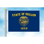 LIBEA, s.r.o. Oregon vlajka Rozměr: 40×60 cm, Uchycení: Karabiny na stožár – Hledejceny.cz