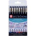 Sakura PIGMA MICRON PN POXSDKPN8 sada 8 barev – Zboží Dáma