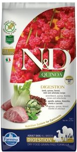 N&D Quinoa Dog Adult Digestion Lamb & Fennel 3 x 7 kg