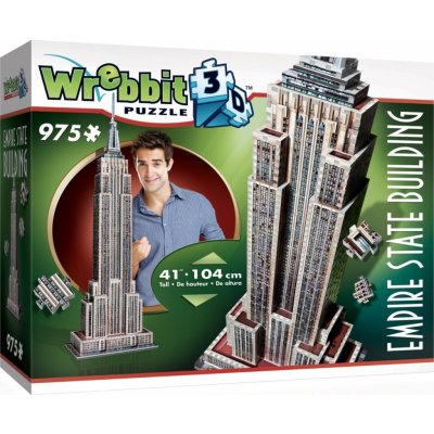 Wrebbit 3D puzzle Empire State Building 975 ks – Zbozi.Blesk.cz