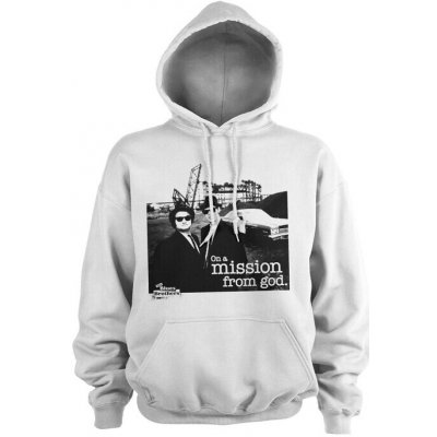 Hybris Blues Brothers Photo Hoodie Mission From God – Hledejceny.cz