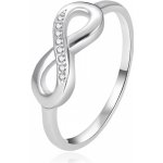 Agato prsten se zirkony Nekonečno AGT R43W – Sleviste.cz