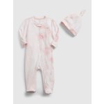 GAP Baby overal 100% organic cotton first favorite tie dye one piece Růžová Růžová – Zboží Mobilmania