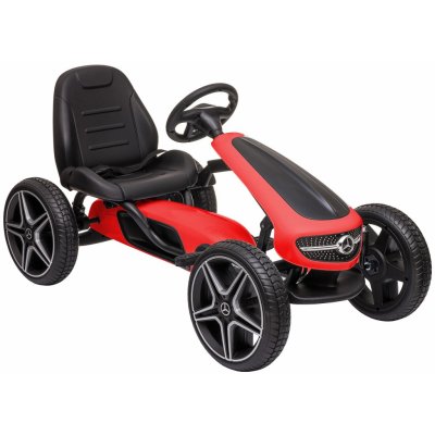 Hecht MERCEDES BENZ PEDAL GO KART RED šlapací autíčko