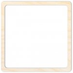Chráněná dílna Dřevěný svět Čtvercová obruč 20 x 20 cm rám 10 mm – Zbozi.Blesk.cz