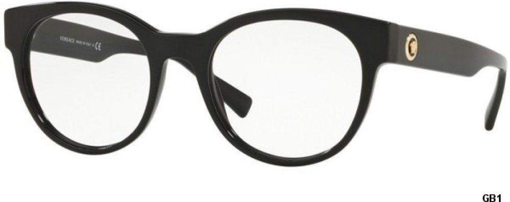Dioptrické brýle Versace VE 3268 GB1 černá | Srovnanicen.cz