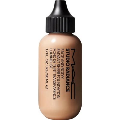 MAC Cosmetics Voděodolný make-up Studio Radiance Face and Body Radiant Sheer Foundation C8 50 ml – Zboží Dáma