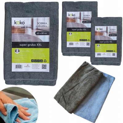 Koko Utěrka z mikrovlákna 1 ks modrá – Zbozi.Blesk.cz