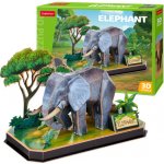 CubicFun 3D puzzle Zvířecí kamarádi Slon 42 ks – Hledejceny.cz