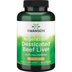 Swanson Argentinská Sušená Hovězí Játra 100% odtučněná 500 mg 120 kapslí – Hledejceny.cz