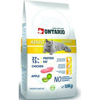 Ontario Adult Indoor 10 kg – Zbozi.Blesk.cz