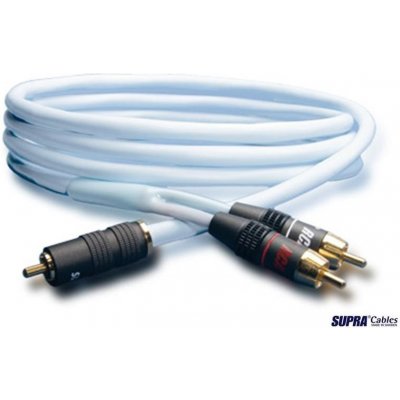 Supra Cables SUPRA Y-LINK 1RCA-2RCA – Zboží Mobilmania