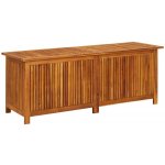 Vidaxl Zahradní úložný box 150 x 50 x 58 cm masivní akáciové dřevo 316491 HangarStore – Zboží Dáma Vidaxl Zahradní úložný box 150 x 50 x 58 cm masivní akáciové dřevo 316491 HangarStore – Zboží Dáma