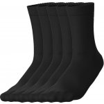 Esmara dámské ponožky s BIO bavlnou 5 párů černá – Zboží Dáma