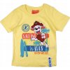 Dětské tričko triko s kr. rukávem Tlapková patrola žluté