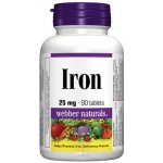 Webber Naturals Iron železo 90 tablet – Hledejceny.cz