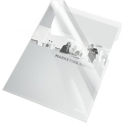 Zakládací Obal A4 silný tvar L čirá 25 ks – Hledejceny.cz