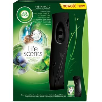 Air Wick Freshmatic Max Life Scents komplet strojek s náplní svěží ostrov 250 ml