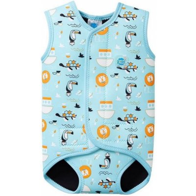 Splash About Baby kombi ZVÍŘÁTKA MODRÁ – Zboží Dáma