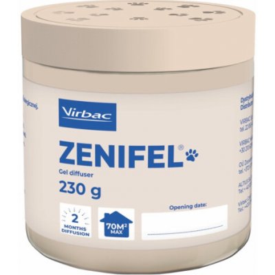 VIRBAC Zenifel gelový difuzér s uklidňujícími kočičími feromony 230 g – Hledejceny.cz