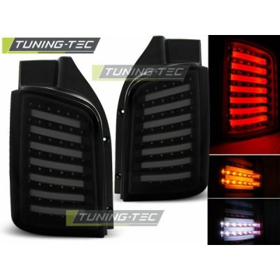Tuning-Tec Zadní čirá LED světla Volkswagen T5 | T5.1 (2003 - 2015) - černé kouřové – Hledejceny.cz