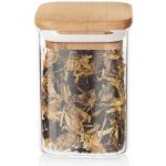 Orion Dóza hranatá sklo / bambus 0,25 l – Sleviste.cz