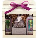 Bohemia Herbs Lavender La Provence sprchový gel 100 ml + Olejová lázeň 100 ml + Mýdlo 100 g + bylinky levandule v sáčku dárková sada