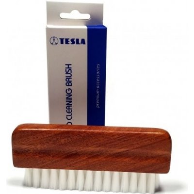TESLA Nylon Record Cleaning Brush: Kartáček TESLA s nylonovými vlákny pro odstranění prachu a nečistot z desek – Zboží Živě