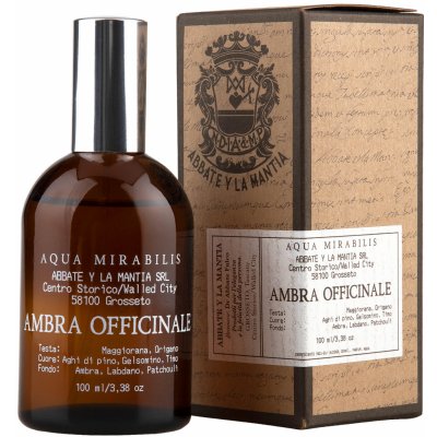 Abbate Y La Mantia Aqua Mirabilis Ambra Officinale parfémovaná voda unisex 50 ml – Zboží Mobilmania