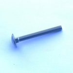 Vratový šroub M10 × 35 mm, DIN 603, nerez A2