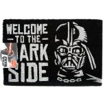 CurePink Star Wars Hvězdné války Welcome To The Dark Side 60 x 40 cm černá [FGE0004] – Zboží Dáma