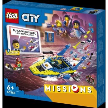 LEGO® City 60355 Mise detektiva pobřežní stráže