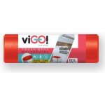 viGO! Pytle tříděný odpad LDPE 60l 30µm 10ks červené – Sleviste.cz