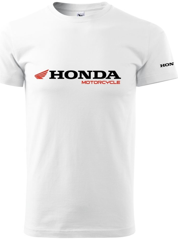 MOTO TRIKA pánské triko s motivem Honda Motorcycle Bílé od 699 Kč -  Heureka.cz
