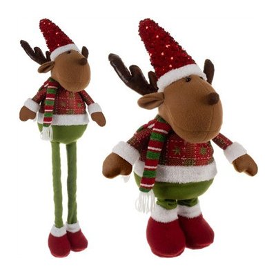 Ruhhy Vánoční sob teleskopický 95cm 22329 – Zboží Dáma