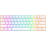 Royal Kludge RK61 RGB brown switch white – Zboží Živě