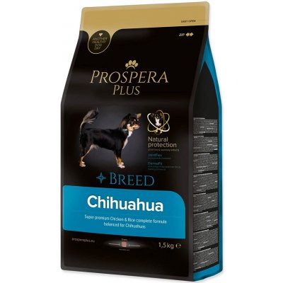 Krmivo Prospera Plus Chihuahua kuře s rýží 1,5kg