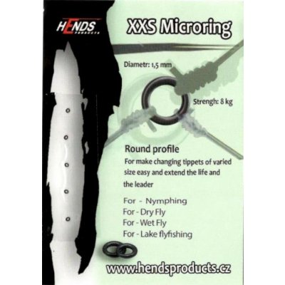 Hends Products mikrokroužky XXS 5 ks černé – Zboží Mobilmania
