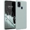 Pouzdro a kryt na mobilní telefon Samsung kwmobile Samsung Galaxy A21s světle zelené