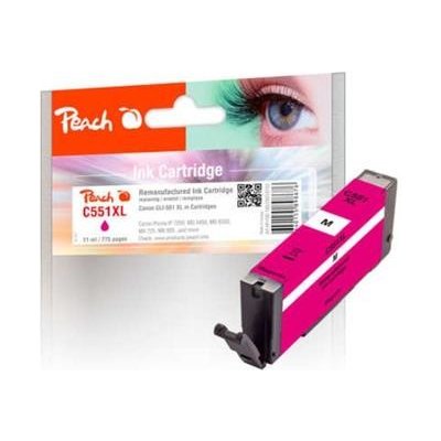 Peach Canon CLI-551XL, magenta, 11 ml