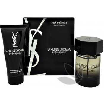 Yves Saint Laurent La Nuit de L’Homme EDT 100 ml + sprchový gel 100 ml dárková sada