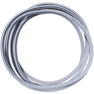 SOLODOOR Těsnění obložkové zárubně 12mm / 6m, šedé – Hledejceny.cz