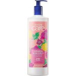 Avon Care zozjasňující tělové mléko s růžovou vodou a bambuckým máslem 750 ml – Zbozi.Blesk.cz